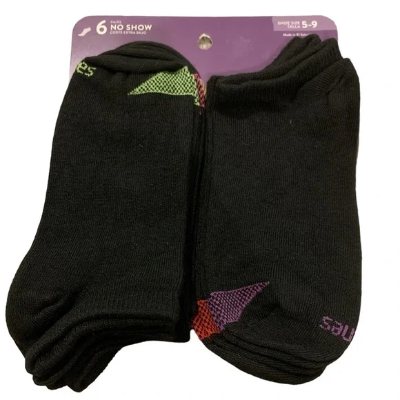 Hanes ultimate 5 pack lightweight no show invisibles socks black 5 NEW athletic - Picture 3 of 6